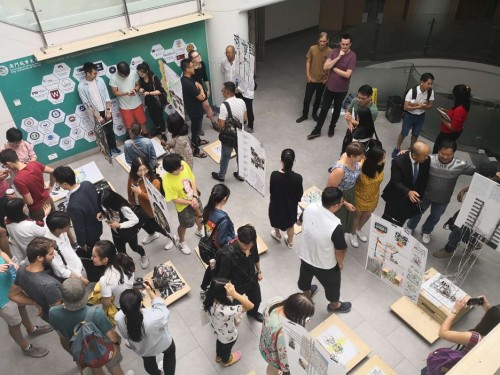 Our PhD students and MA student of Plymouth University’s joint exhibition